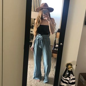 Altar’d State Wide Leg Denim Pants